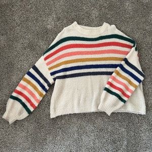 Oversized Striped Sweater *MUST GO* Accepting most offers!!